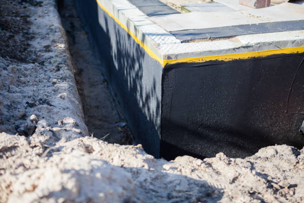 Professional Waterproofing technician working in Converse, IN